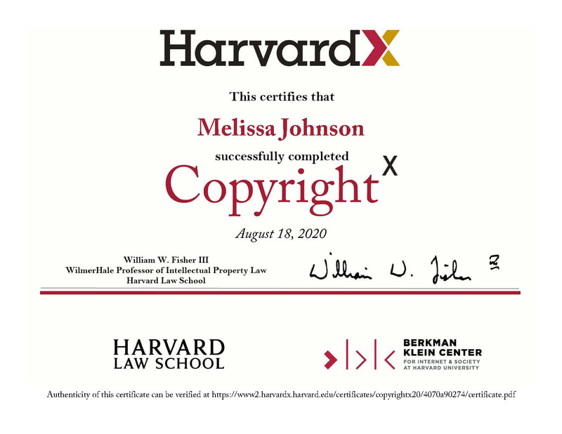 HarvardX CopyrightX certification